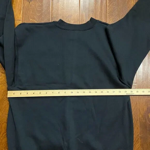 Onieta Vintage Y2K UPN Network TV Crewneck Sweatshirt Black Men's Size Medium - Picture 7 of 8